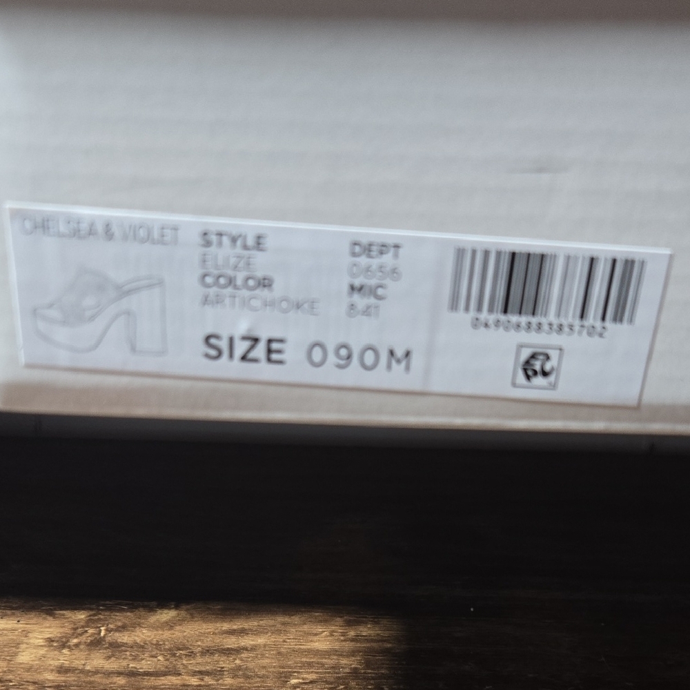 Chelsea &‎ Violet Mint and Mustard Woven Platforms Size 9 M - Picture 2 of 7